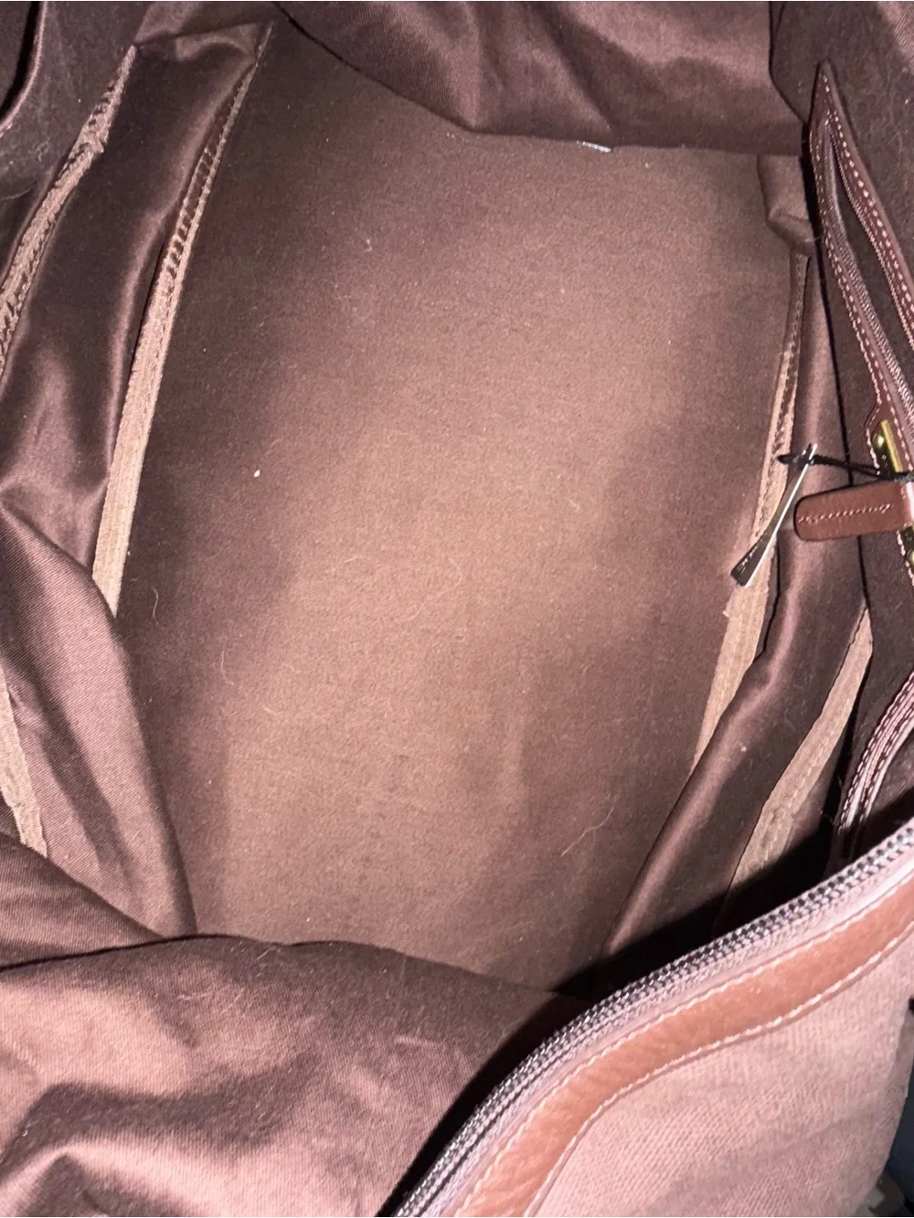 Banana Republic Canvas Weekender Duffel Bag - Brown